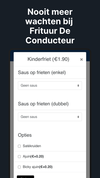 Frituur De Conducteur Screenshot