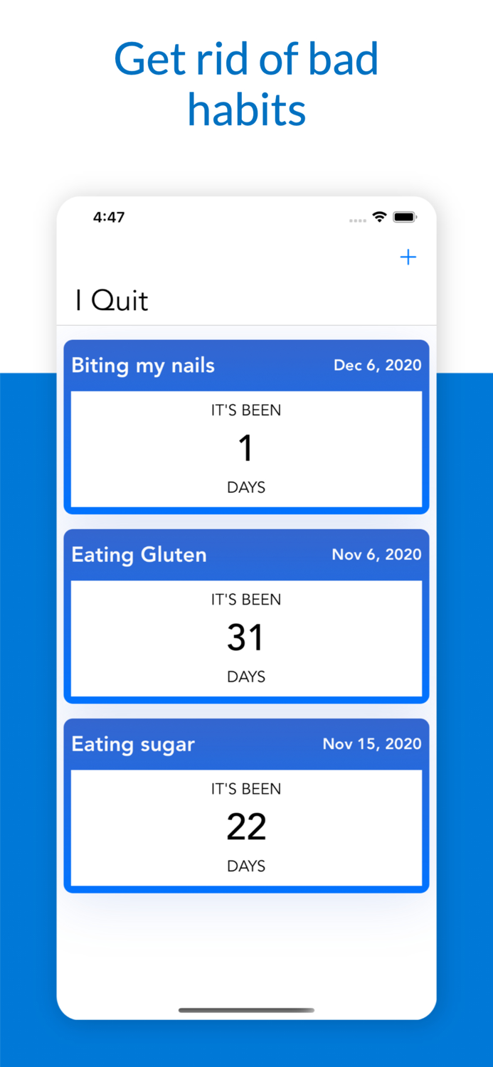 Quit Anything - X days since