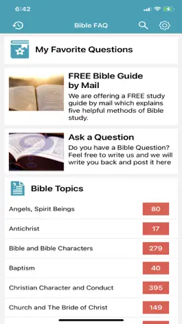 Game screenshot Bible Questions & Answers -FAQ apk