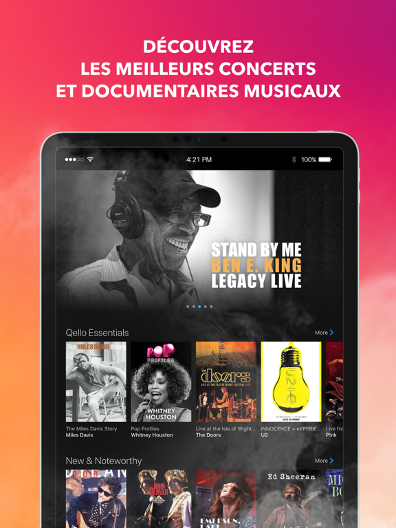 Screenshot #4 pour Qello Concerts et Musique