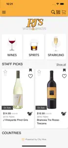 PJ's Wine & Spirits screenshot #2 for iPhone