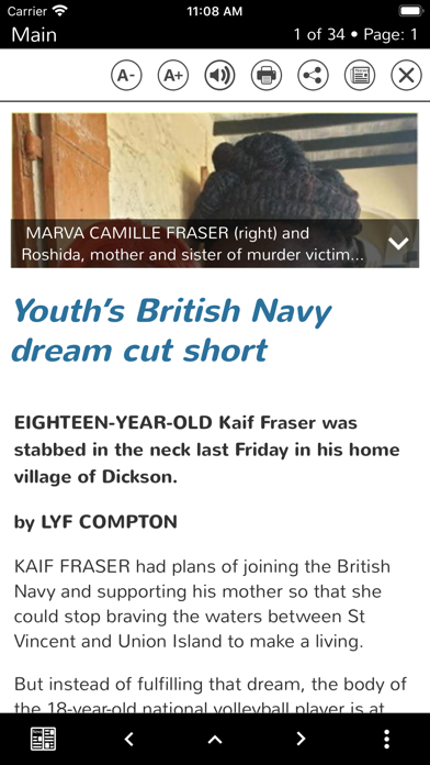 Kingstown Searchlight eEdition Screenshot