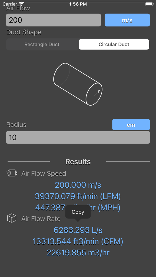 #4. Air Flow Conversion Calculator (iOS) 由: Nitrio