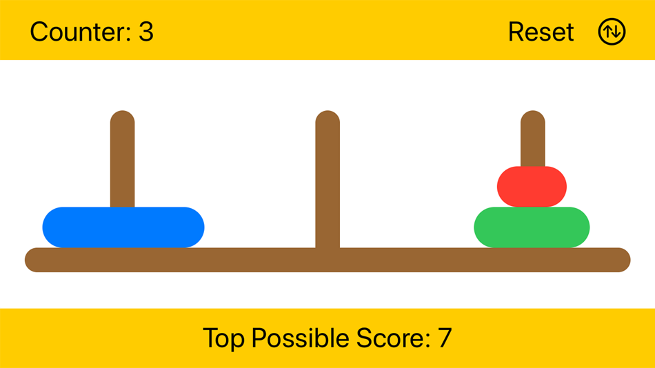 #3. Hanoi Tower Logic (iOS) By: Robert Martens