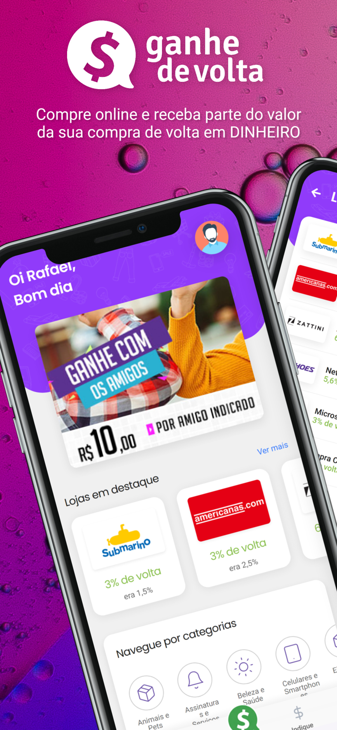 Cashback and Coupons