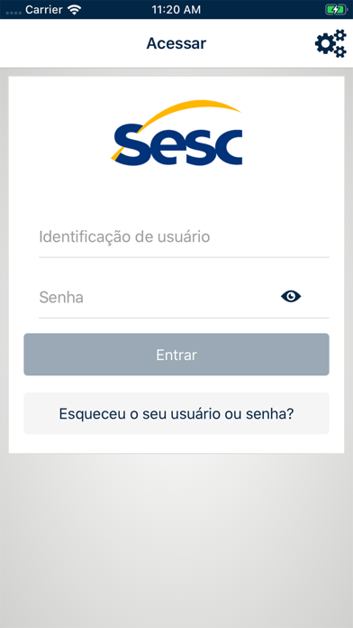 Universidade Corporativa SESC Screenshot