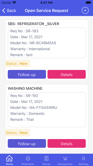 Panasonic Smart Care Screenshot