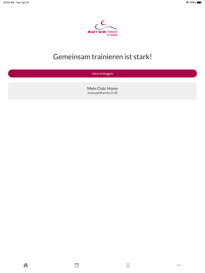 Clubapp AVIVA Frauen Fitness