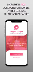 Deeper Couple: questions game screenshot #1 for iPhone