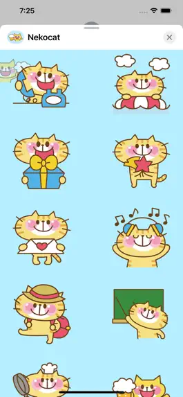 Game screenshot Nekocat Stickers hack