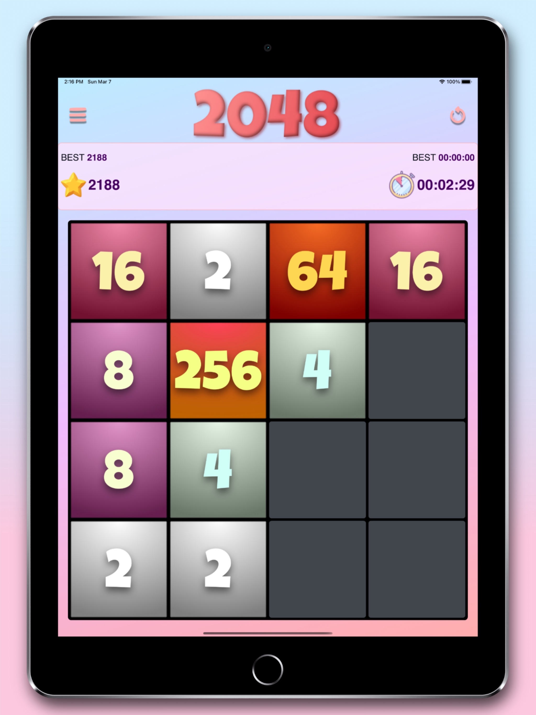 2048 without restrictionsのおすすめ画像3