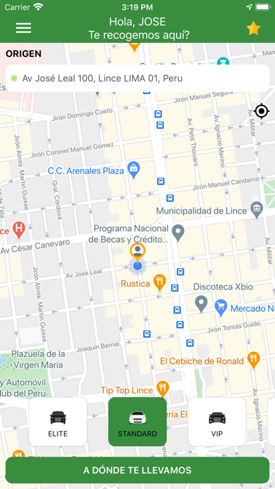 Taxi Monterrico Screenshot