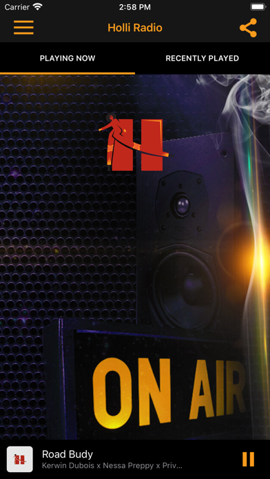 Holli Radio Screenshot