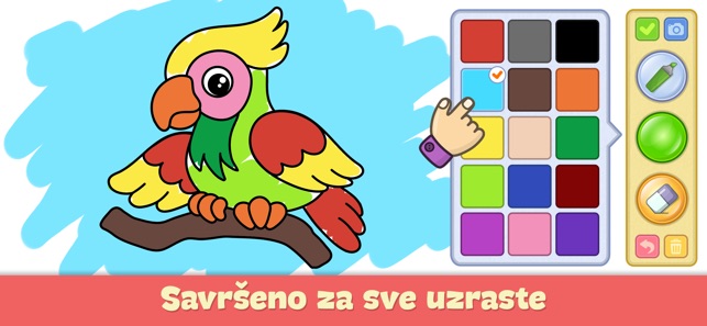 Igre za malu djecu: Bojanka 2+ na usluzi App Store
