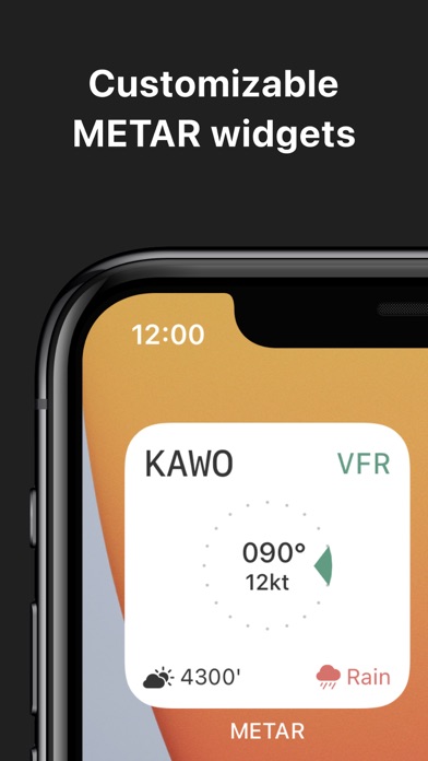 METAR Widgets Screenshot