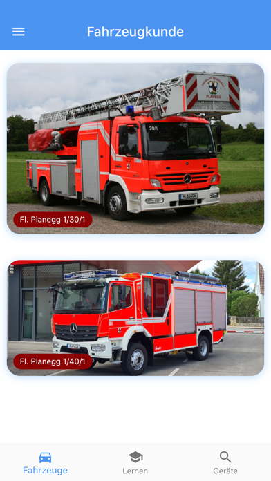 Screenshot #1 pour Feuerwehr Fahrzeugkunde
