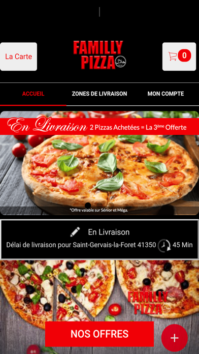 FAMILLY PIZZA Screenshot