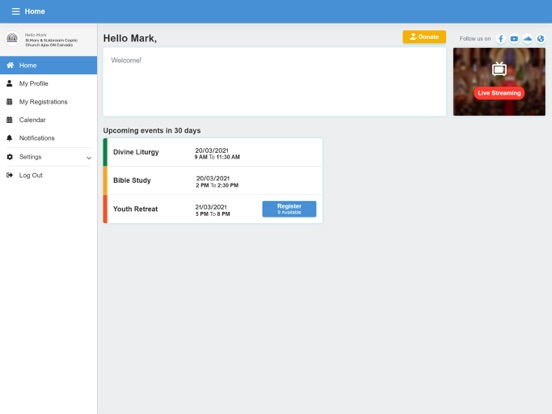 Screenshot #6 pour SMSA Coptic Church Ajax