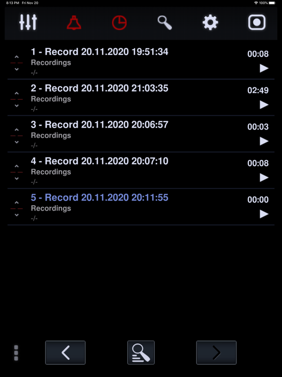 Neutron Audio Recorder Screenshots