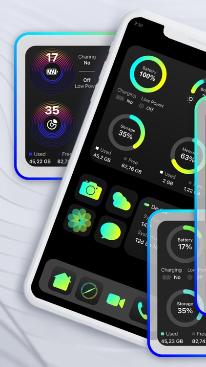 Battery Widget & Color Widget