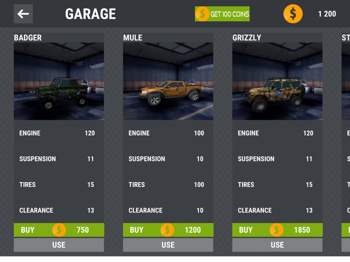 Mountain Off Road Truck Driver