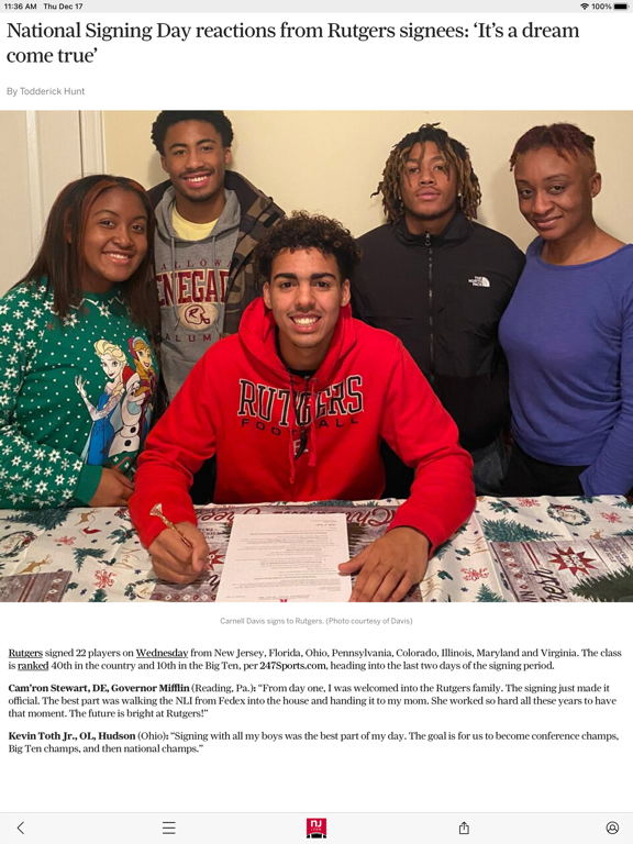 Screenshot #5 pour Rutgers Football News