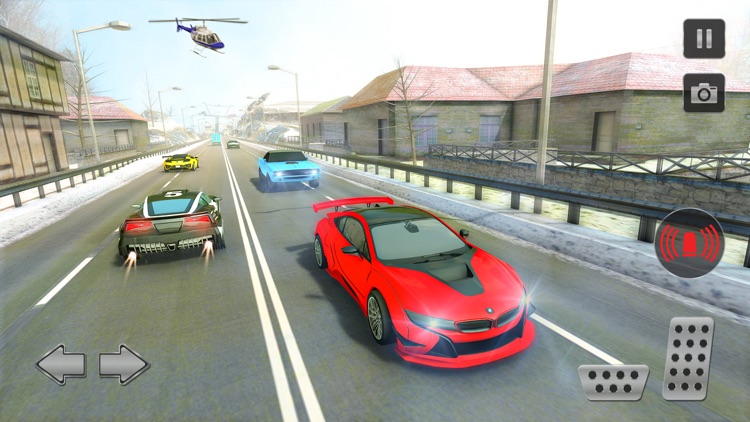 Highway Police Car Chase 3D screenshot-3