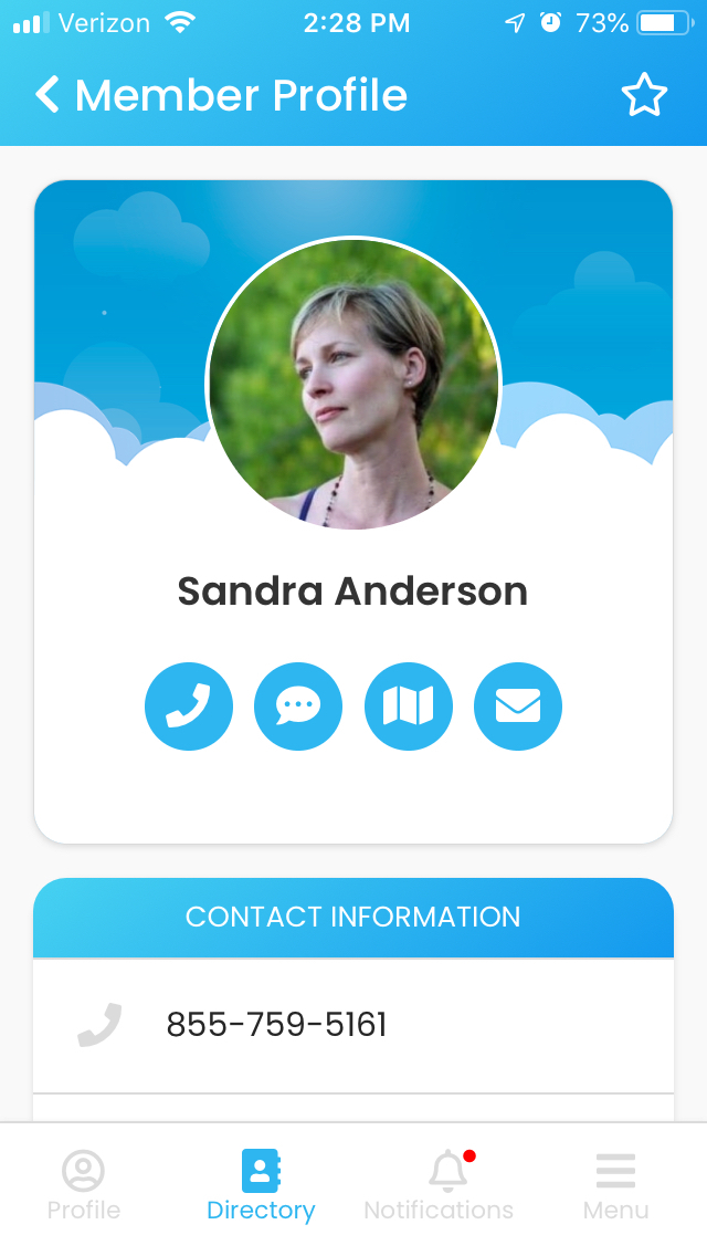 Online Member Directory