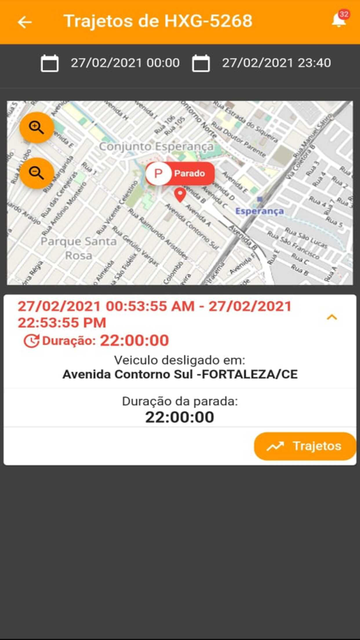 Servis rastreamento veicular