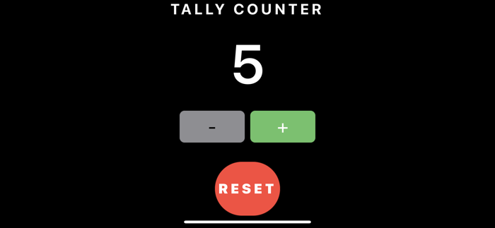 Tally Counter Simple