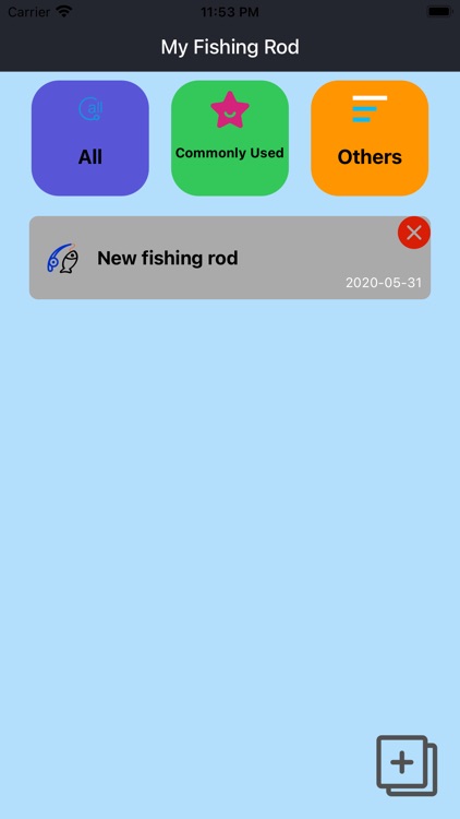 My Fishing Rod Management
