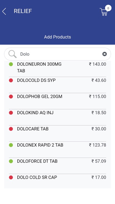 Relief Pharmacy Screenshot