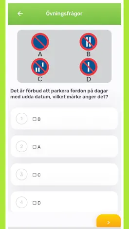 Game screenshot Körkortsfrågor 2021 - Körkort apk
