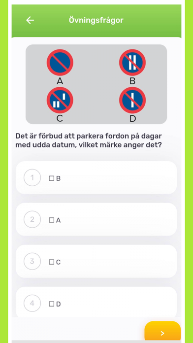 Körkortsfrågor 2021 - Körkort Screenshot