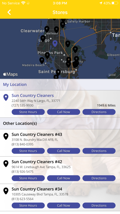 Sun Country Cleaners Screenshot