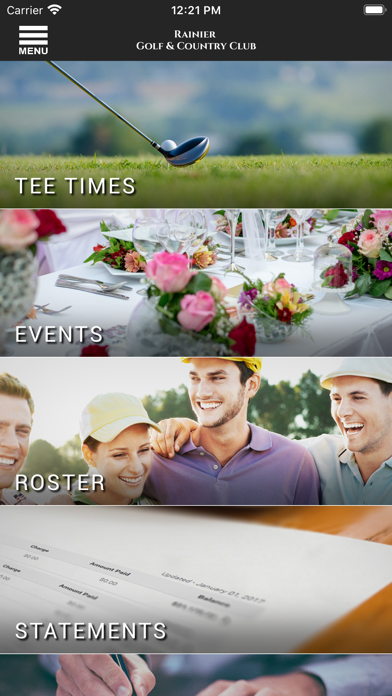 Rainier Golf & CC Screenshot