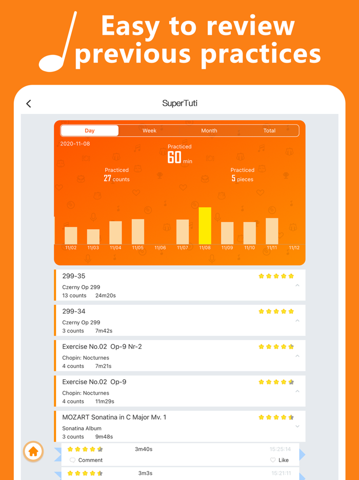 Tuti - Piano Practice Tool