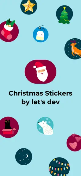 Game screenshot Christmas Sticker by let's dev mod apk