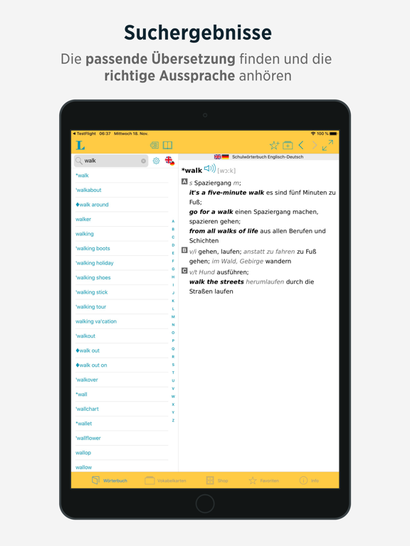 Screenshot #6 pour Schulwörterbuch Box