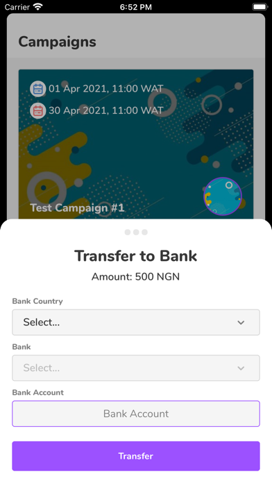 Imali App Screenshot