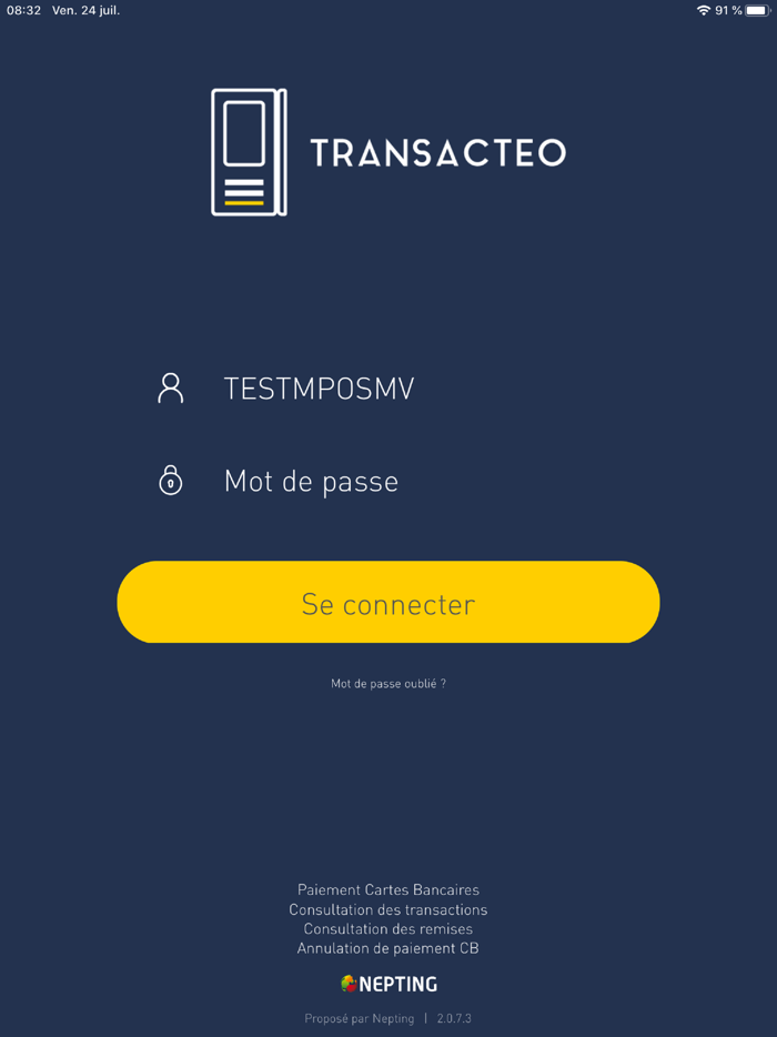 MPOS Transacteo