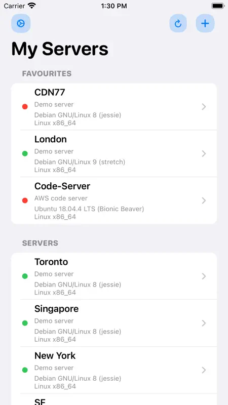 Netdata server monitoring screenshot 1 of 9