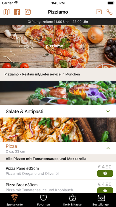 Pizziamo Pizzeria Bar Screenshot