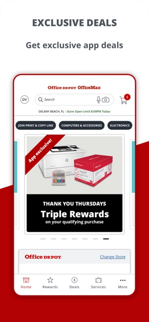 Office Depot - Rewards & Deals on the App Store