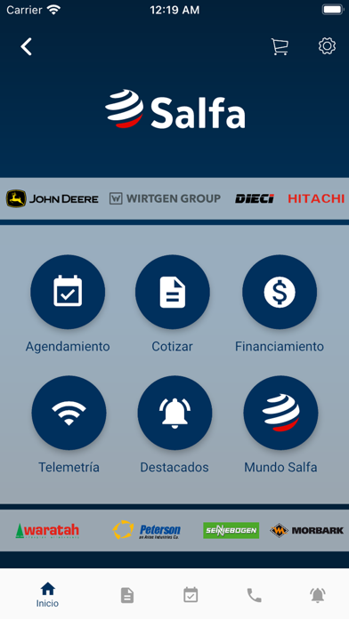 Salfa Maquinaria Screenshot