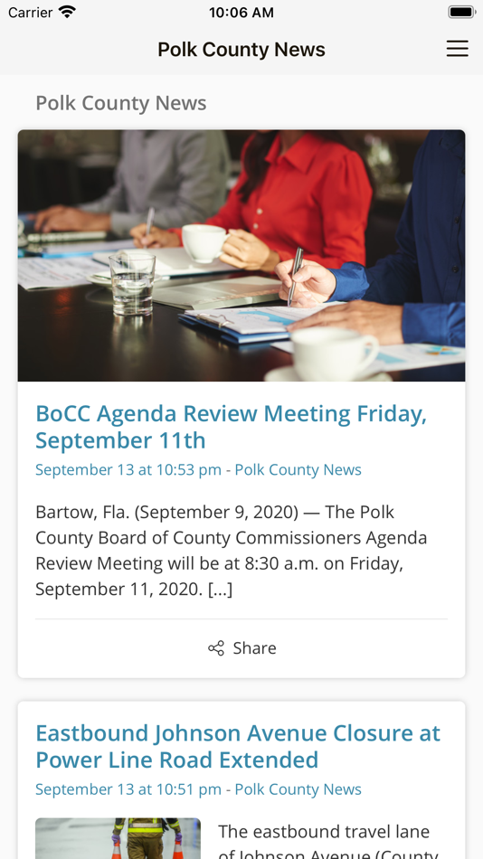 #1. Polk Gateway (iOS) 由: Polk County, A Political Subdivision of the State of Florida
