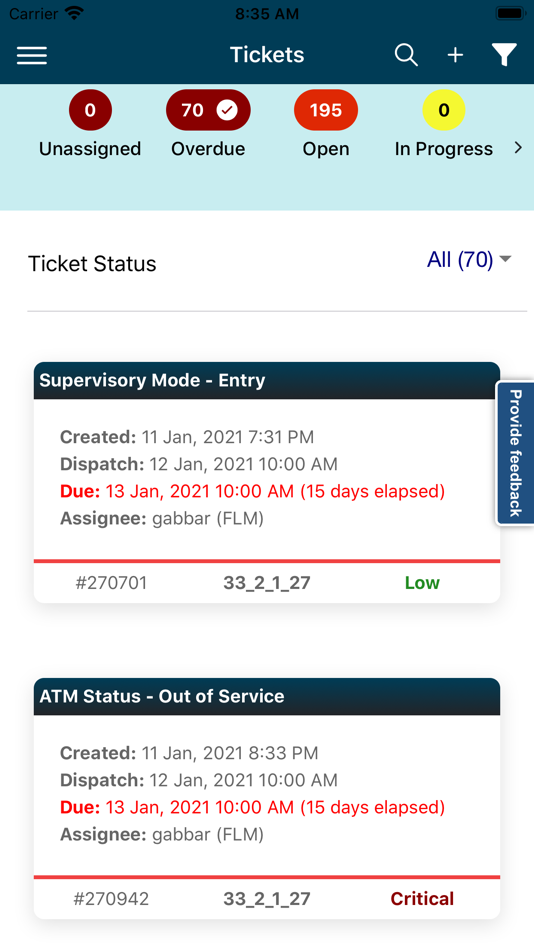 #3. Perfo® ATM Monitoring App (iOS) 由: Vortex Engineering