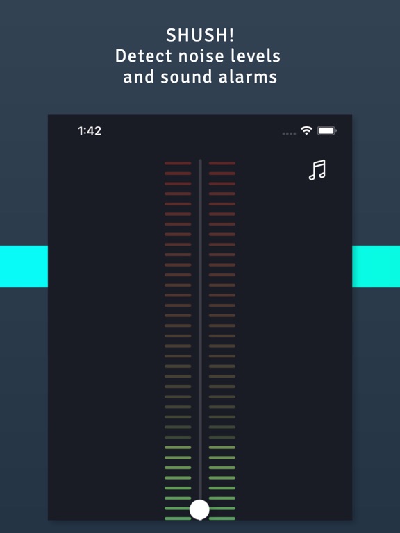 Screenshot #4 pour Shush - Sound & Noise meter