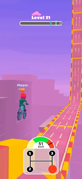 Game screenshot Mountain Bike 3D .io apk