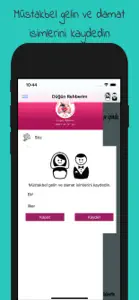 Düğün Rehberi ve Sayacı screenshot #1 for iPhone